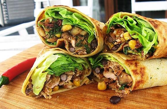 Kurczakowe burritos
