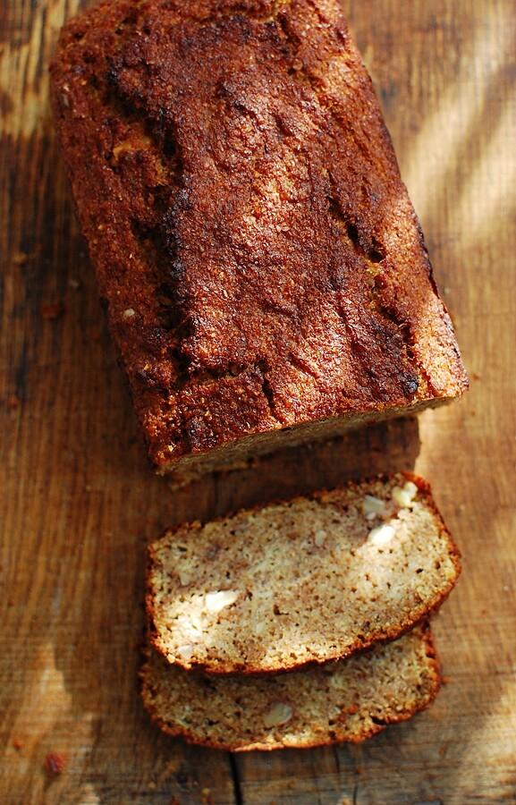 Chlebek bananowy z mąki gryczanej bezglutenowy