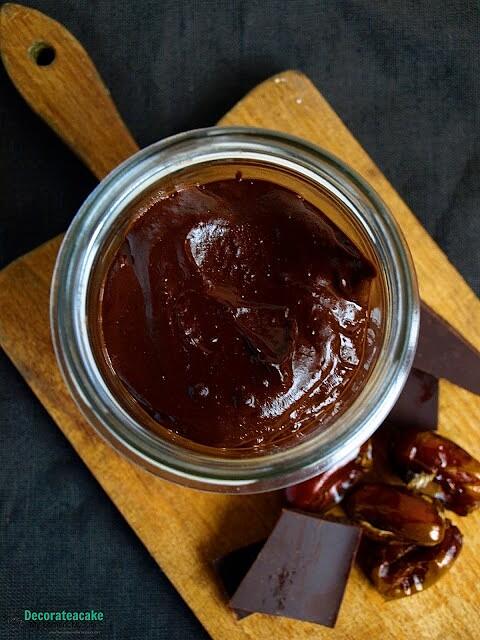 Wegańska nutella mocno czekoladowa