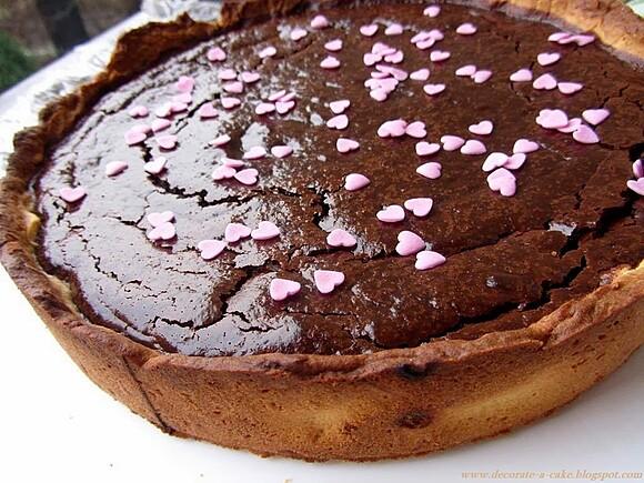 Tarta mocno czekoladowa
