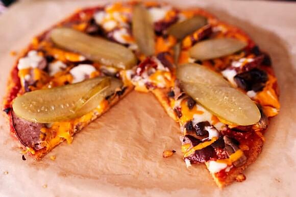 Keto pizza przepis na keto kolację