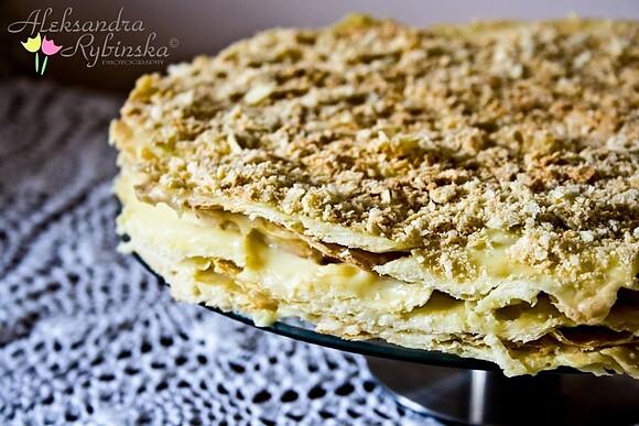 Azerbejdżańskie ciasto napoleonek