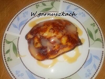 Racuchy z jabłkami i kajmakiem