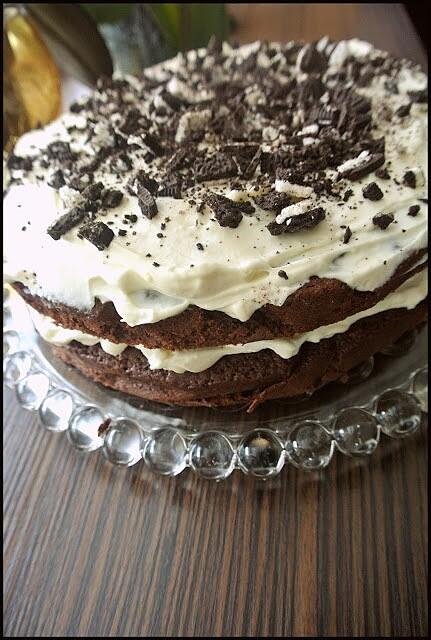 Ciasto czekoladowe Oreo