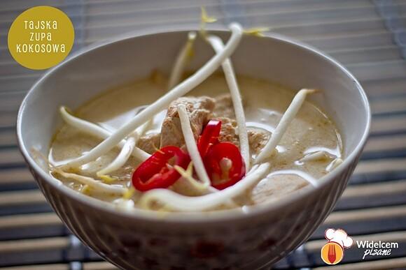 Tajska zupa kokosowa Tom Kha