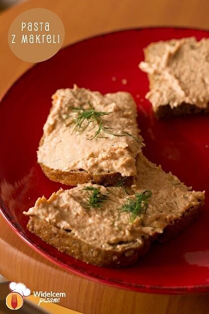 Pasta z wędzonej makreli i twarogu na słodko-pikantnie