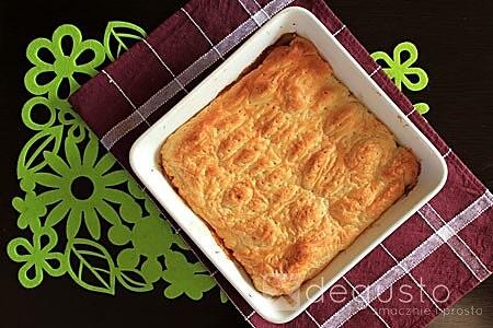 Tarta jabłkowa na opak
