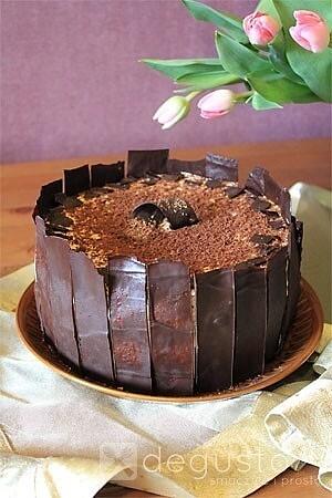 Makowy tort bez pieczenia