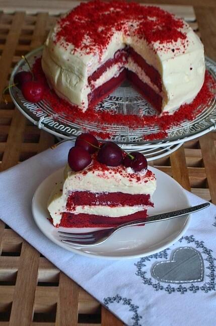 Ciasto Red Velvet