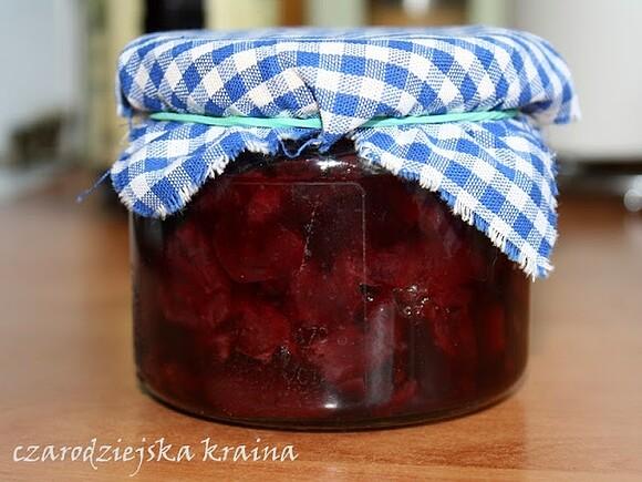 Konfitura czereśniowa z cynamonem