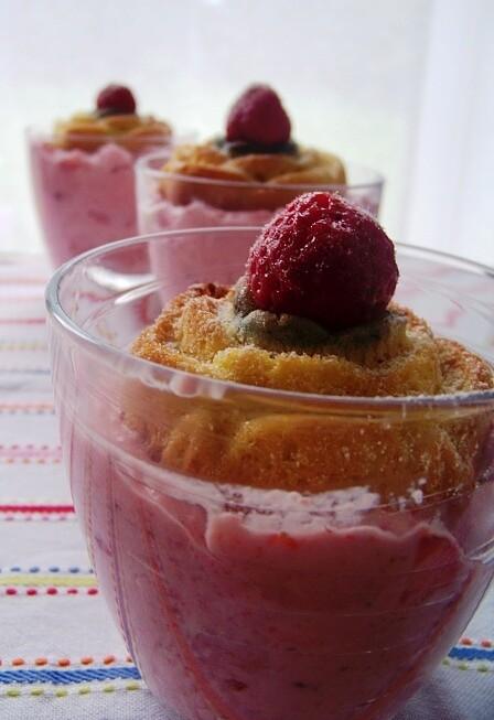 Mus owocowy z muffiną