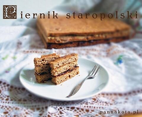 Piernik staropolski pieczenie