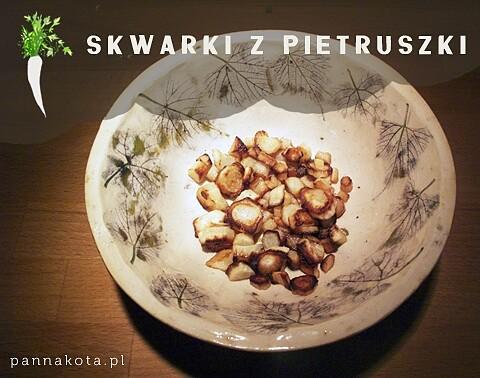 Skwarki z pietruszki