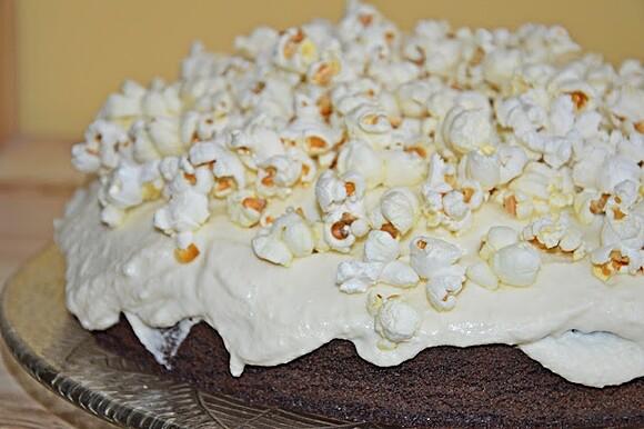 Ciasto z popcornem