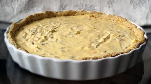 Tarta z crème brûlée i marakują
