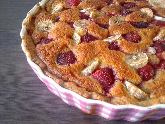 Tarta z owocami na zimę
