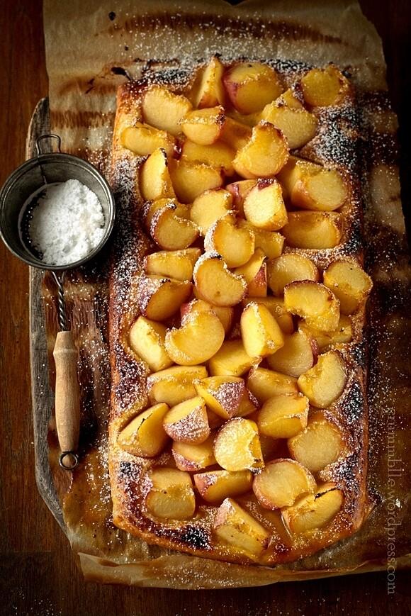 Tarta z brzoskwiniami