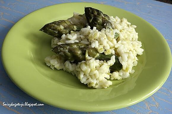 Risotto ze szparagami