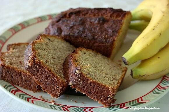 Chlebek bananowy bezglutenowy według Paula McCartney'a