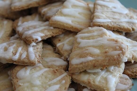 Ciasteczka limonkowo-kokosowe