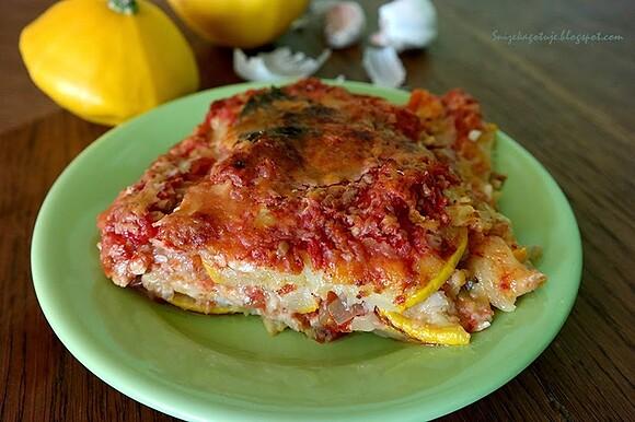 Parmigiana z patisonów