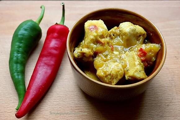 Curry z kurczaka z mango