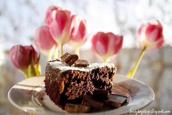Obłędnie czekoladowe brownie bez mąki