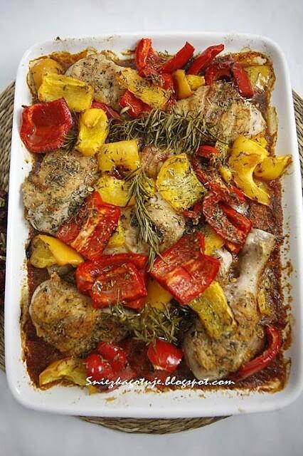 Kurczak piri piri na rozgrzewkę