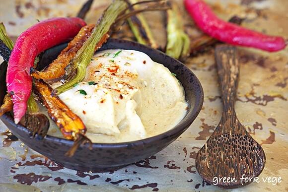 Mus z ciecierzycy a la hummus