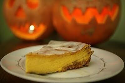 Dyniowy sernik na Halloween