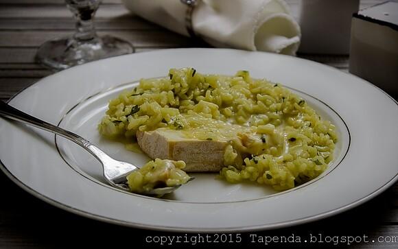 Risotto z serem Brie