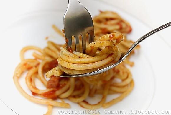Bucatini all'amatriciana
