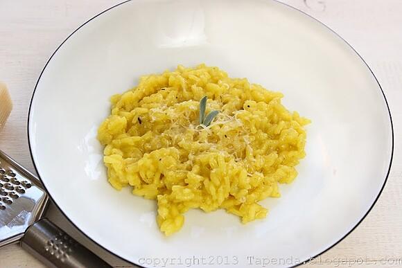 Risotto na sposób mediolański