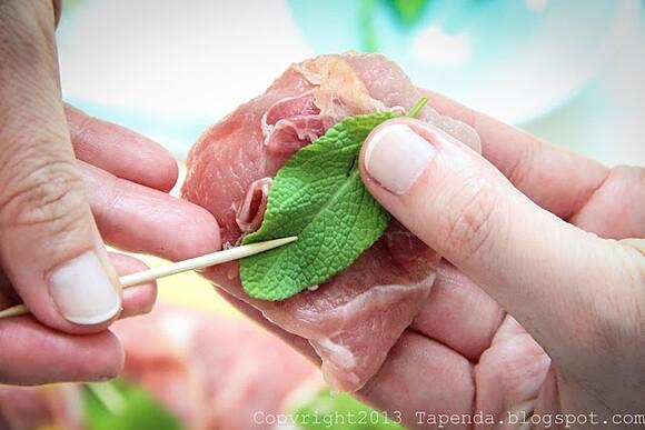 Saltimbocca alla Romana cielęcina z szynką i szałwią