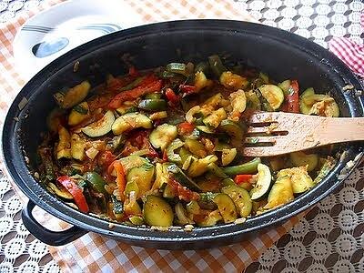 Francuska ratatouille na ciepło