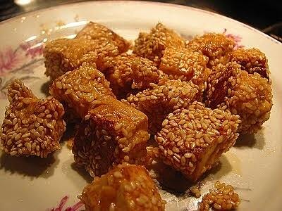 Tofu w sezamie