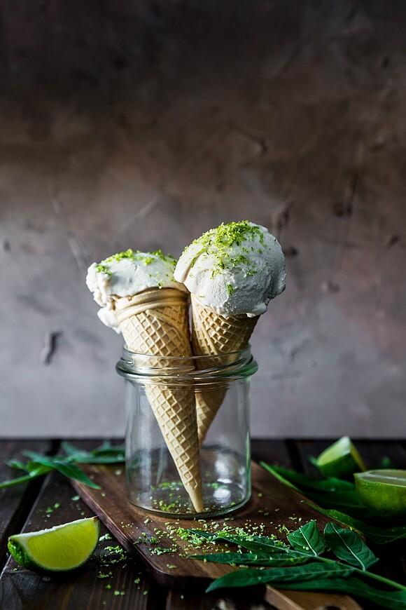 Lody kokosowe z malibu i limonką