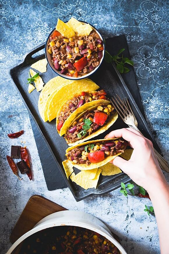 Chili con carne z czekoladą