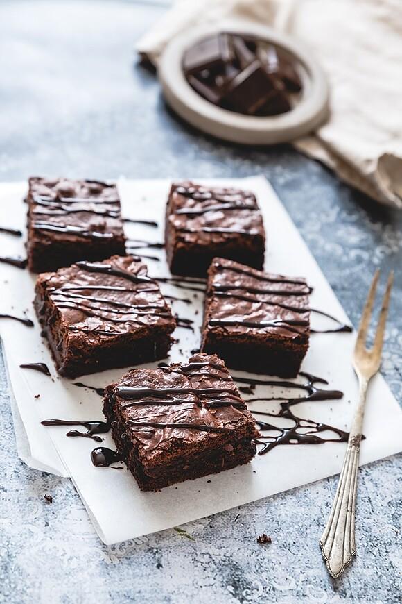 Brownie z czekoladą