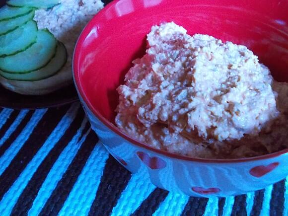 Pasta z twarogu i pora do kanapek