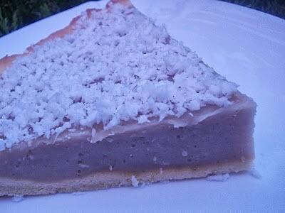 Tarta z masą kokosową i Malibu