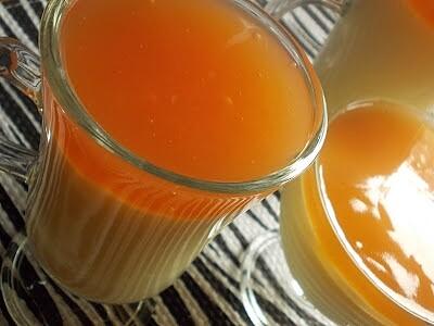 Waniliowy pudding z sosem grejpfrutowym