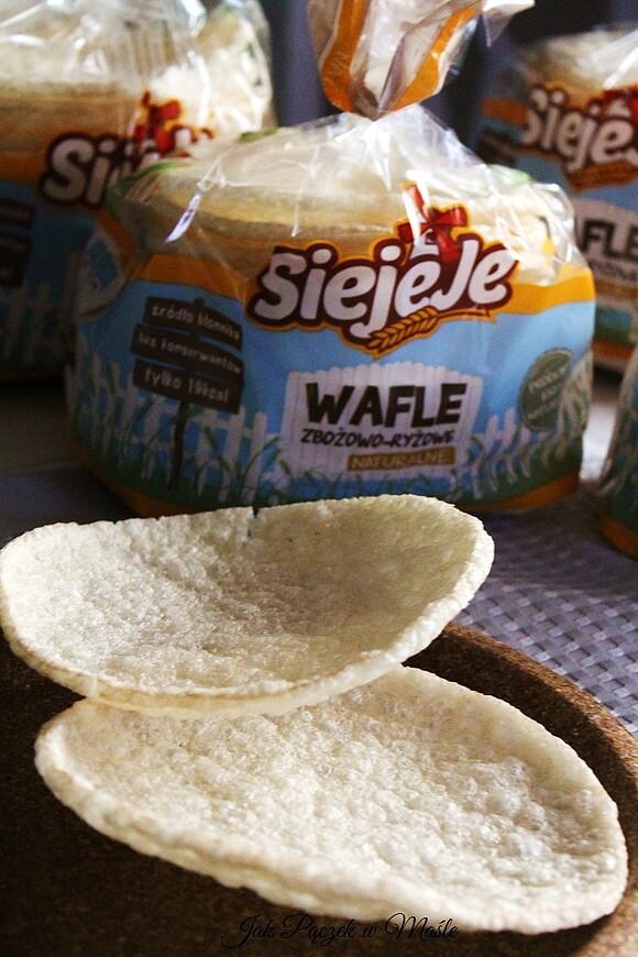 Wafle zbożowo-ryżowe siejeje