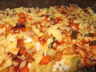 Lasagne mięsno-warzywna z beszamelem