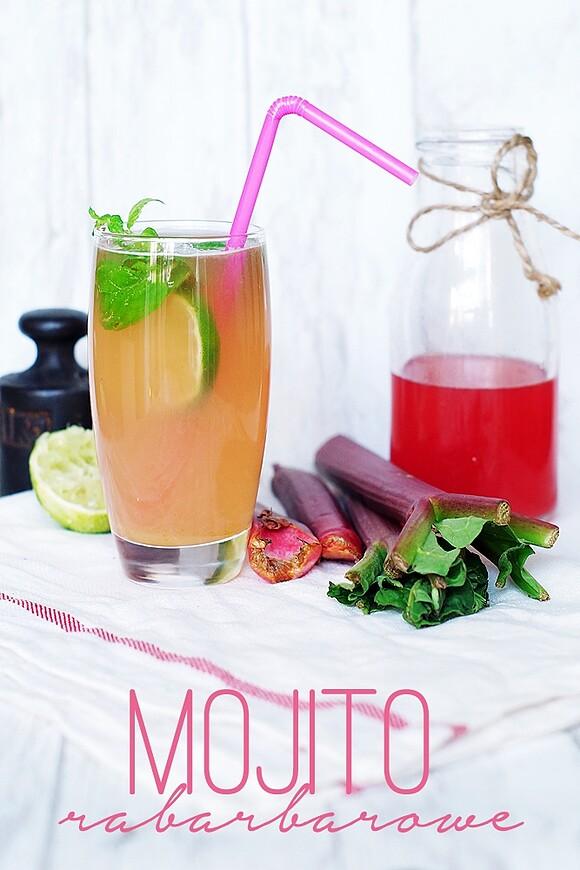 Mojito z rabarbarem