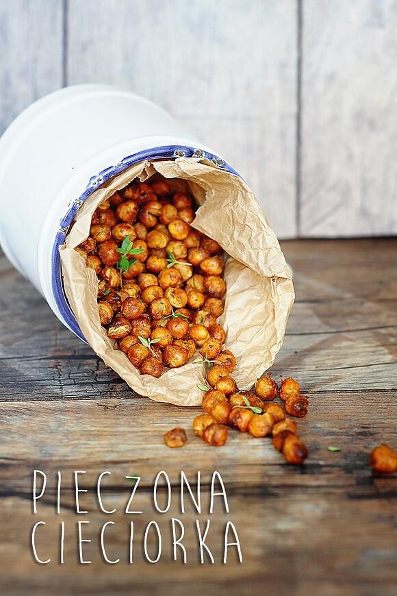 Pieczona cieciorka z przyprawami