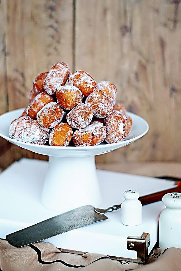 Szybkie pączki z serka homogenizowanego