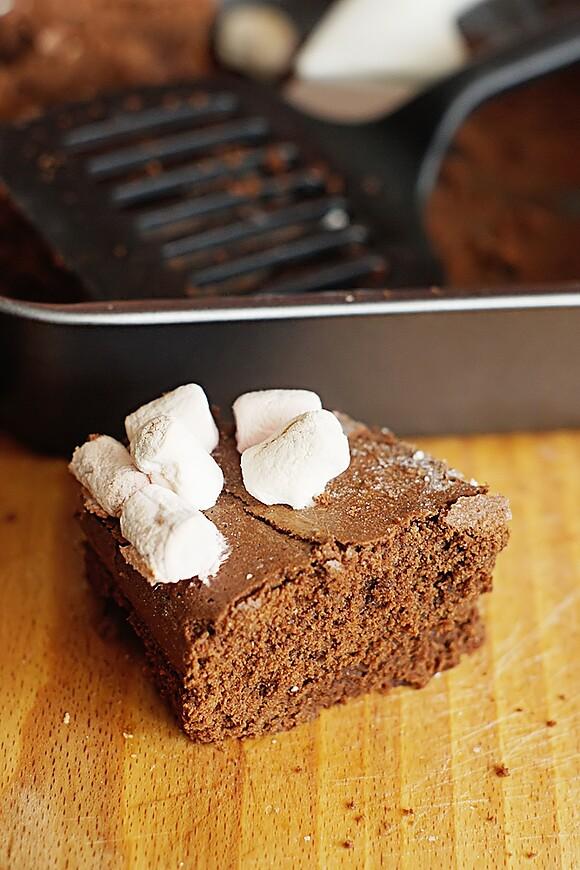 Klasyczne brownie z piankami