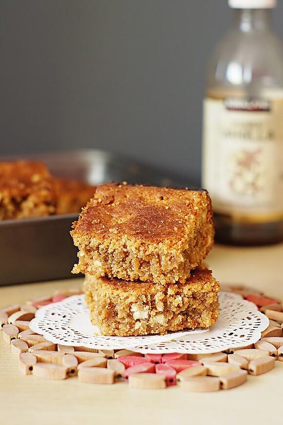 Peanut Butter Blondies