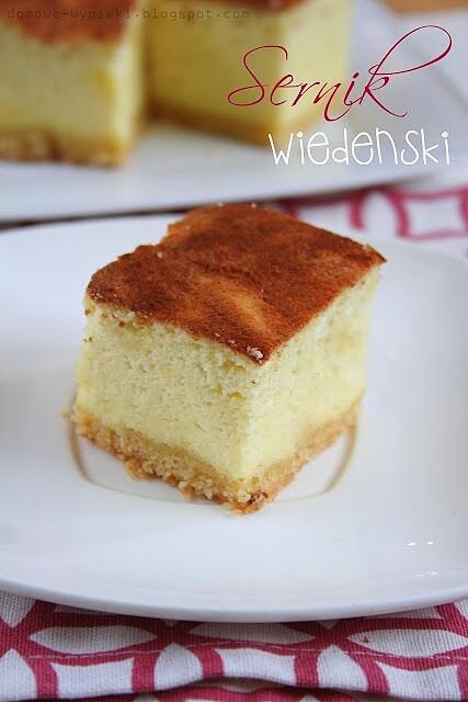 Sernik wiedeński z bakaliami